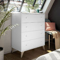 Martinelli Artic White 4 Drawer Chest - 3214