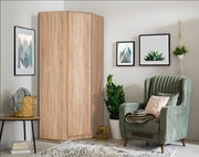 Miami Sonoma Oak Effect Corner Wardrobe - 11008710