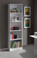 Mila Artic White Bookcase - 2444
