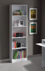 Mila Artic White Bookcase - 2444