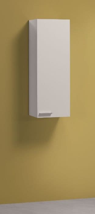 Milano Bathroom Wall Cupboard White Gloss - 2483