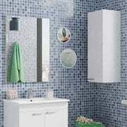 Milano Bathroom Wall Cupboard White Gloss - 2483