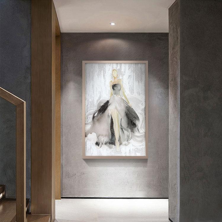 Model Framed Wall Art Print 40*60cm-Weilai-Weilai Concept