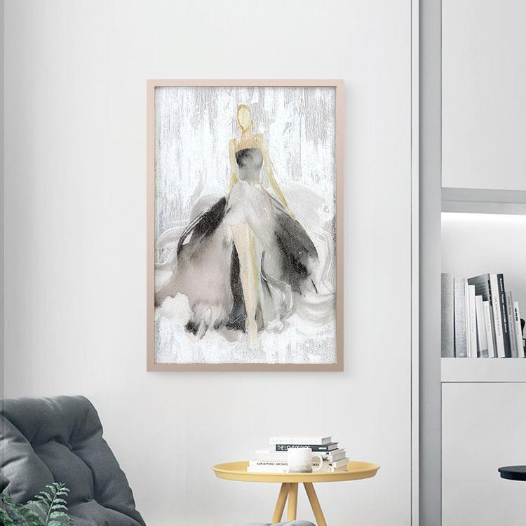 Model Framed Wall Art Print 40*60cm-Weilai-Weilai Concept
