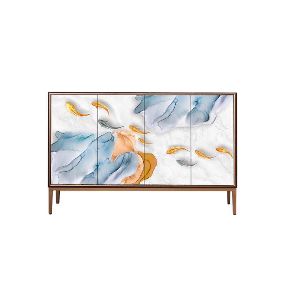Monika Sideboard in a lifestyle setting with sideboard bookcase