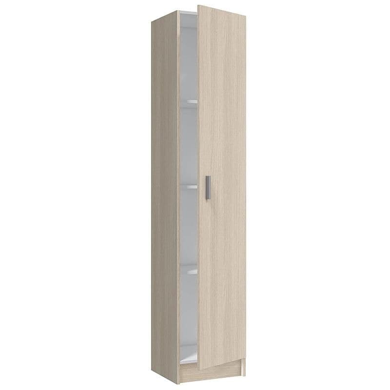 Multi Purpose Oak Narrow Storage Cupboard - 2474