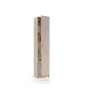 Multi Purpose Oak Narrow Storage Cupboard - 2474