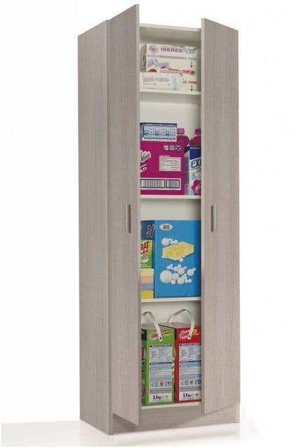 Multi Purpose Oak Wide Storage Cupboard - 2471