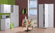 Multi Purpose White Wide Storage Cupboard 3 Door - 2591