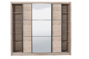 Navara Oak Effect Sliding Door Wardrobe - 11008280