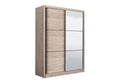 Navara Oak Effect Sliding Door Wardrobe 166cm - 11008274