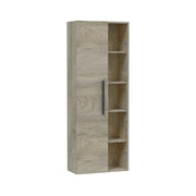 Neves Oak Effect Bathroom Vanity Storage Wall Mounted Cupboard - 3226