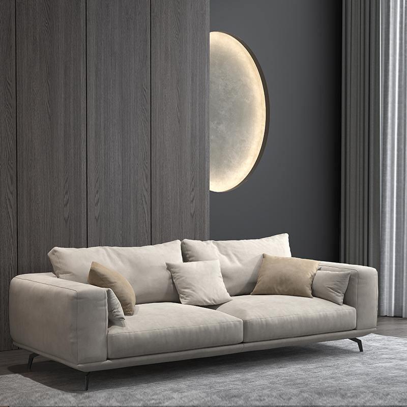 Three Seater Corner Sofa, Leathaire with fabric corner sofas