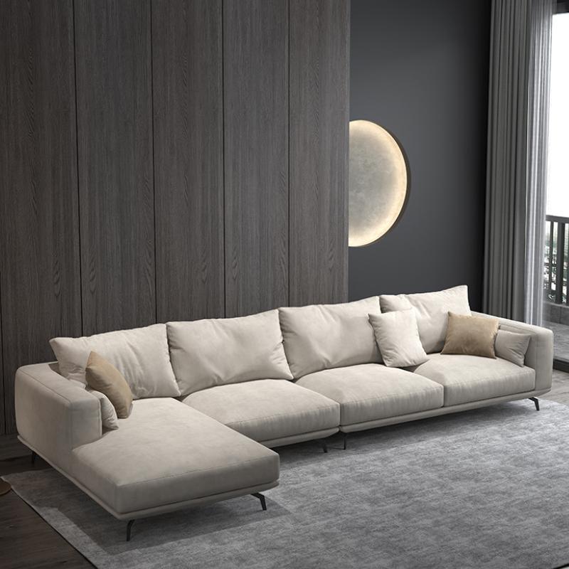 Two / Three Seater Sofa, Leathaire with blue corner sofa