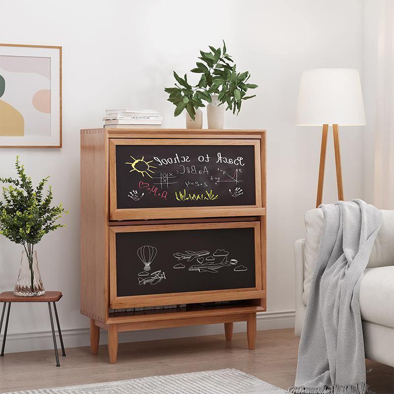 Duo Sideboard, Side Cabinet, Rattan & Wood in a lifestyle setting with art deco sideboards