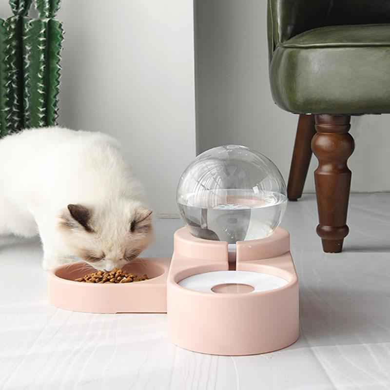 Pet Bowl Tray, Pink Or Blue