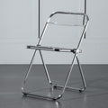 Philippe Starck Style Acrylic Folding Chair II-Weilai Concept-Clear-Weilai Concept