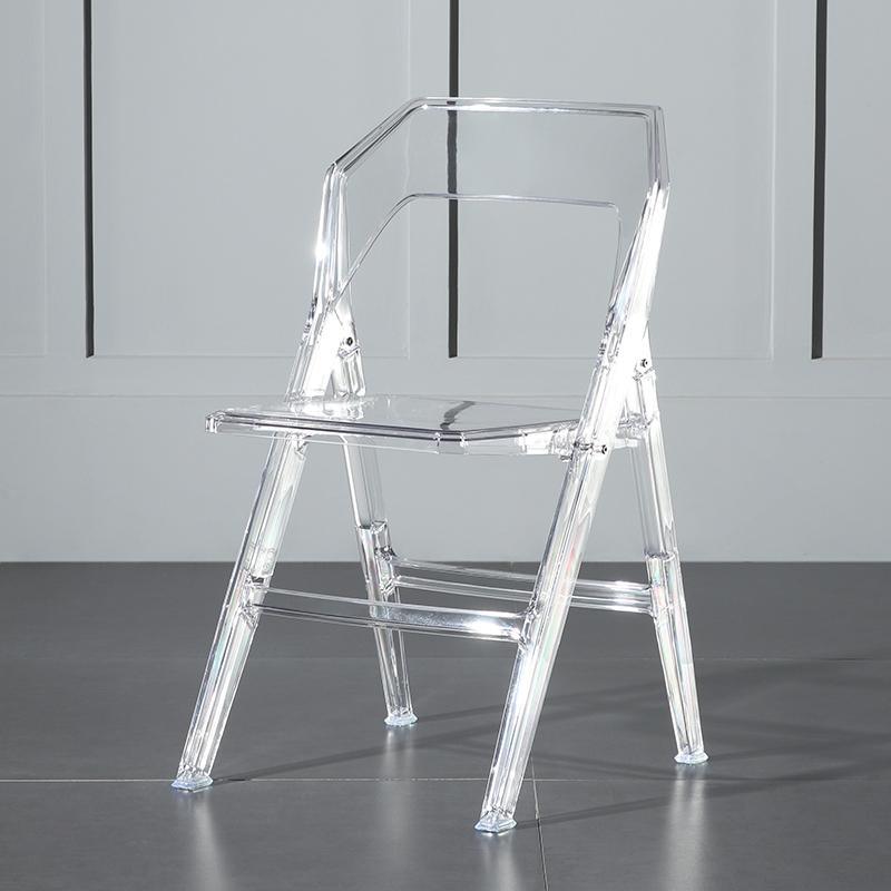 Philippe Starck Style Acrylic Folding Chair-Weilai Concept-Weilai Concept