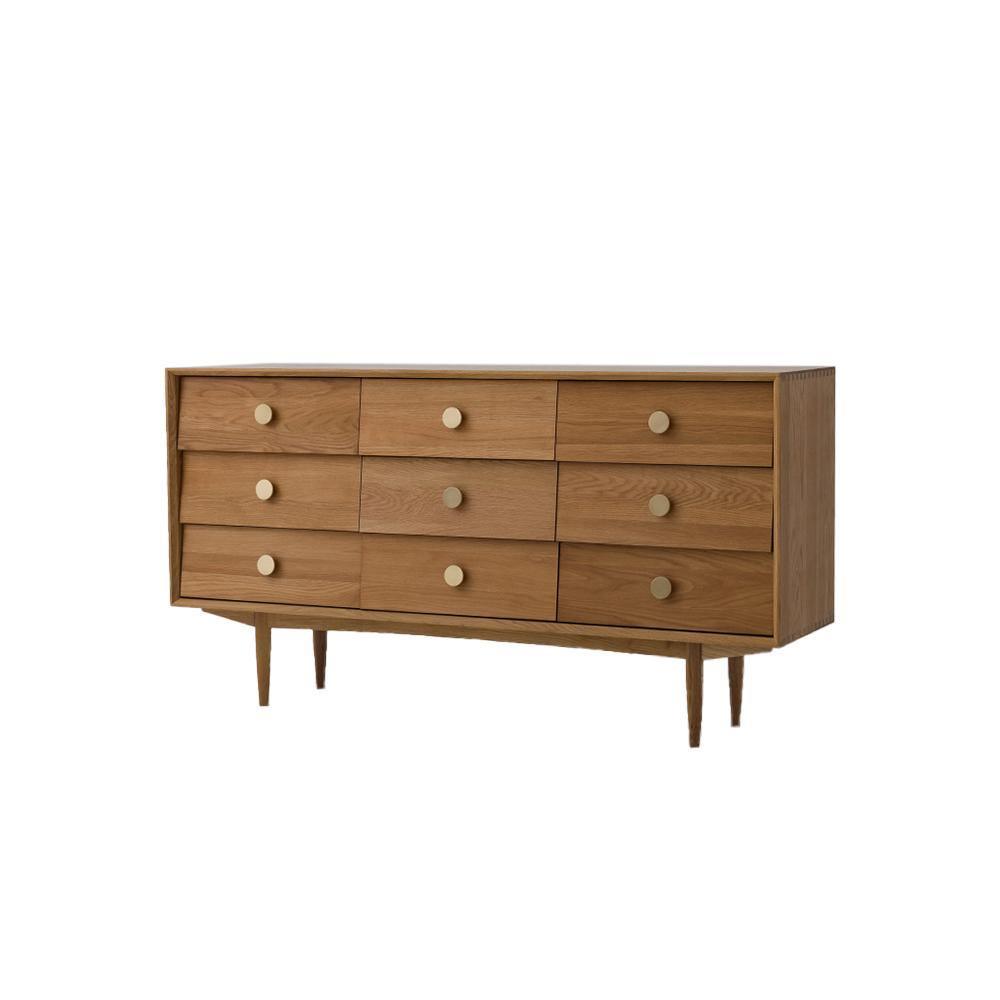 Ralph Sideboard, Solid Wood with record player sideboard