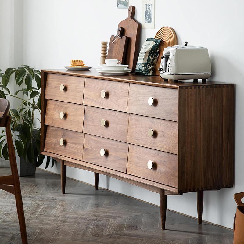 Ralph Sideboard, Solid Wood with open sideboard