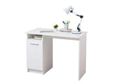 Reygo Matt White Computer Desk - 11008652
