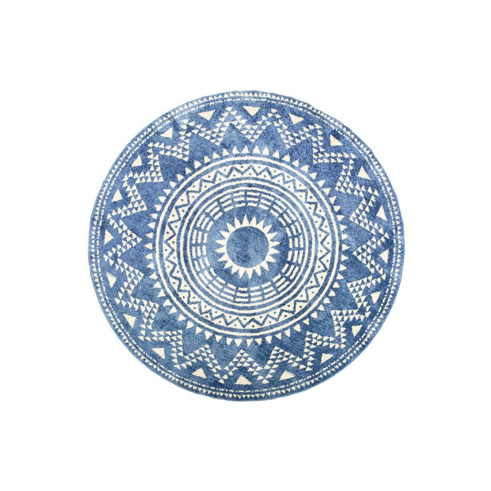 Rome Round Wool Rug II-Weilai-Weilai Concept