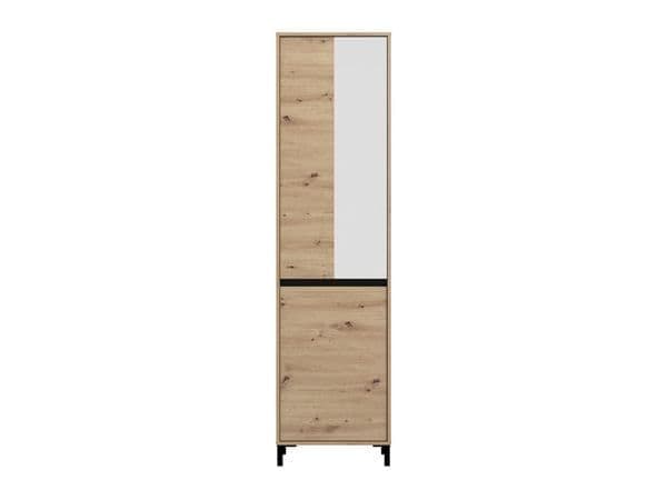 Rosmara Artisan Oak Effect Slim Narrow Shallow Depth Hallway Wardrobe - 11014055