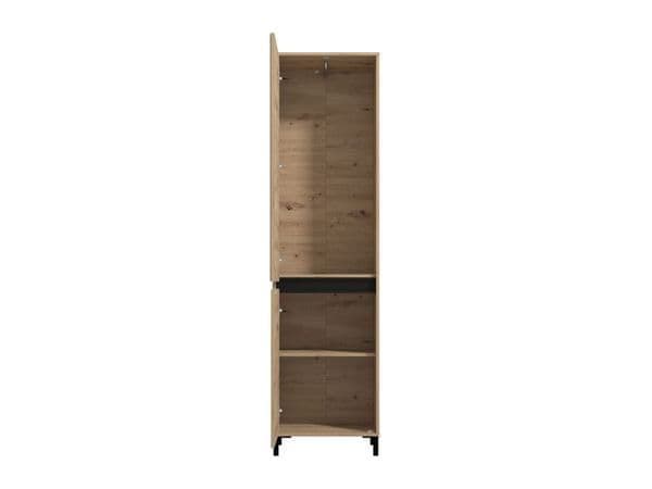 Rosmara Artisan Oak Effect Slim Narrow Shallow Depth Hallway Wardrobe - 11014055