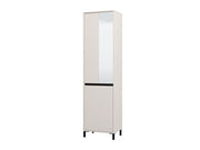 Rosmara Cashmere Taupe Slim Narrow Shallow Depth Hallway Wardrobe - 11014467