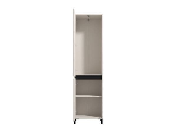 Rosmara Cashmere Taupe Slim Narrow Shallow Depth Hallway Wardrobe - 11014467