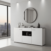 Royce White 3 Door Sideboard - 11008632