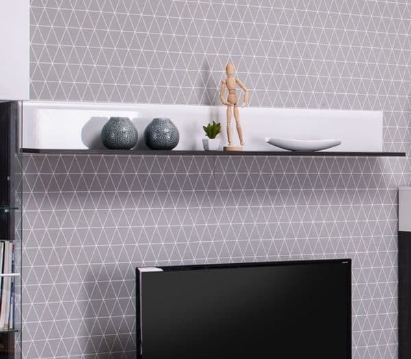 Royce White Wall Shelf - 11008857