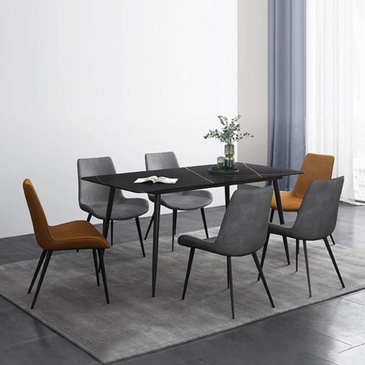 Samirah Dining Table, Sintered Stone with dining table 4 seater
