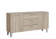Santino Sonoma Oak Effect Large Wide 2 Door / 3 Drawer Sideboard - 3235