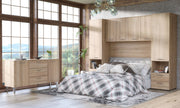 Santino Sonoma Oak Effect Large Wide 2 Door / 3 Drawer Sideboard - 3235