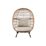 Simera Rattan Garden Ball Chair with Stand, Indoor/ Outdoor Furniture-Weilai-Weilai Concept