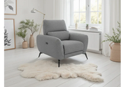 Sorrento Electric Recliner Beige Armchair