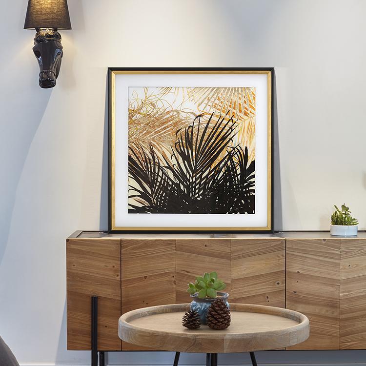 Sunset Framed Wall Art Print 60*60cm-Weilai-Weilai Concept