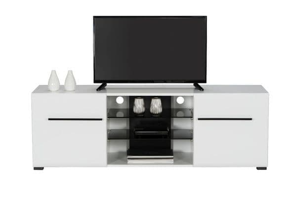 Terrento White Large Tv Cabinet - 11008824