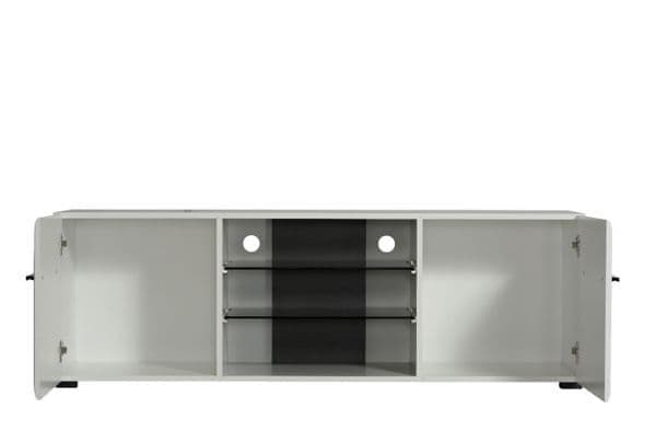 Terrento White Large Tv Cabinet - 11008824