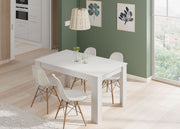 Tevez White Extending Dining Table - 3213