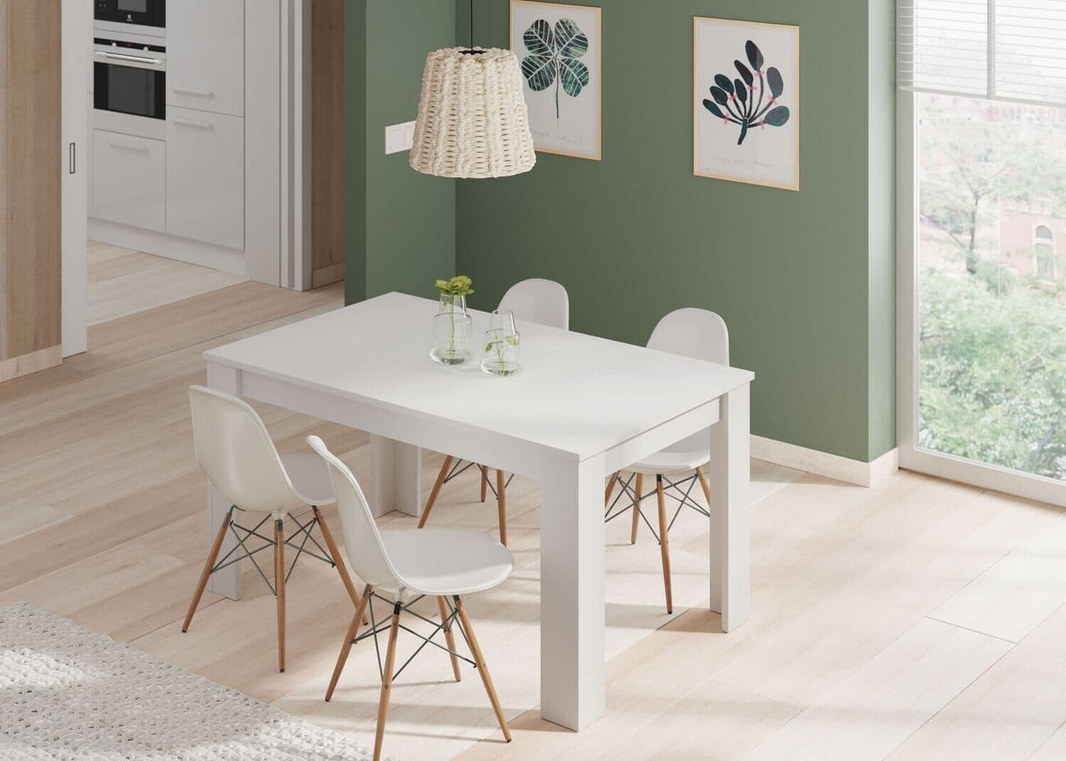 Tevez White Extending Dining Table - 3213