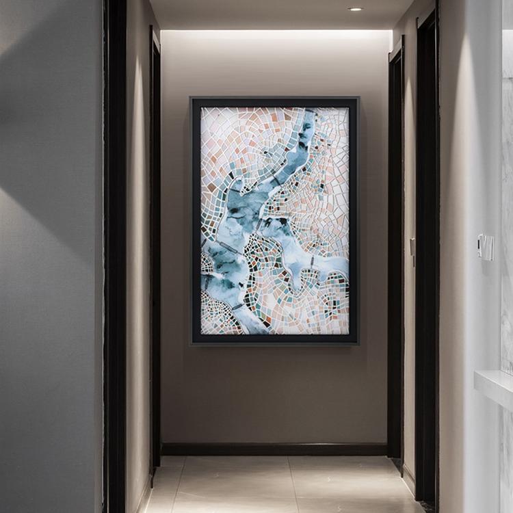 Thames Framed Wall Art Print 66*96cm-Weilai-Weilai Concept