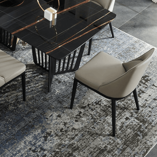 Detail view of Thelma Dining Chair, Italian Design with extendable dining tables