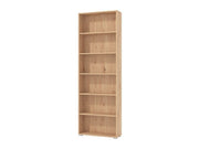 Thomas Artisan Oak Effect Slim 211.5cm Tall Bookcase - 11011481