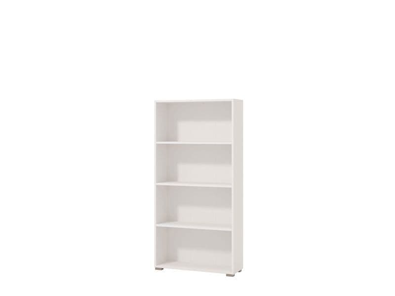 homas White Slim Low Short Bookcase - 11011436
