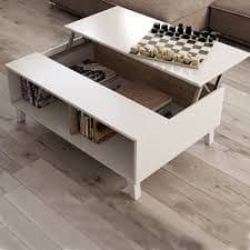 Toris Coffee Table Oak and White - 2606
