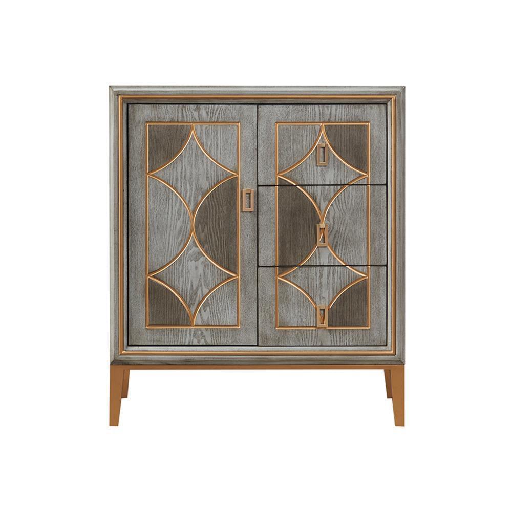Detail view of Tylor Sideboard, Small with white sideboard buffet cabinet