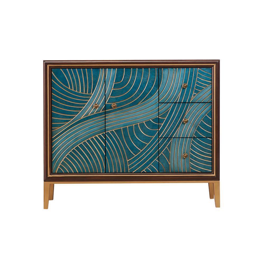 Tylor Sideboard, Small with dark grey sideboard
