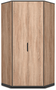 Vant Oak Effect 2 Door Corner Wardrobe - 2677